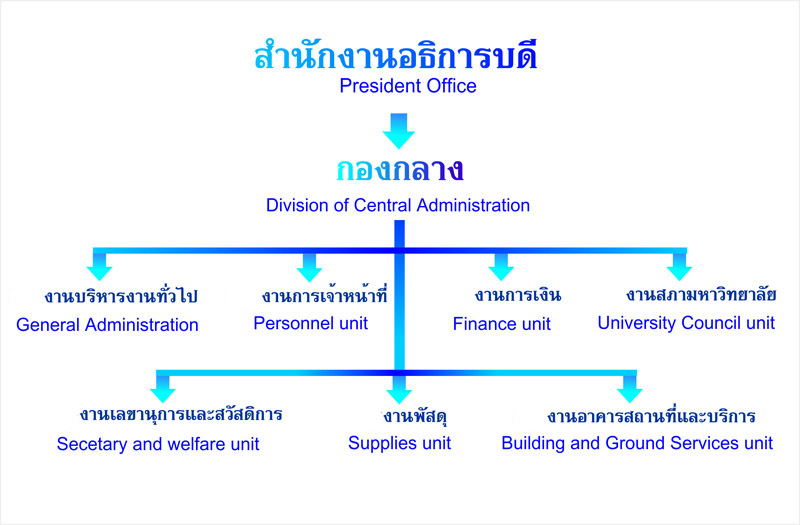 โครงสร้างหน่วยงาน
